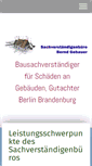 Mobile Screenshot of bauberatung-hvl.de